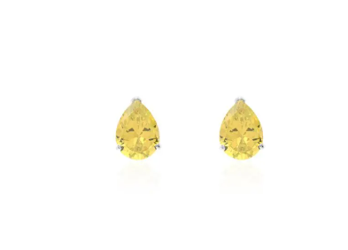 Brinco Gota Yellow Fancy