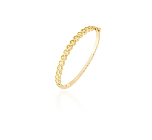 Bracelete Ponto de Luz Yellow Fancy